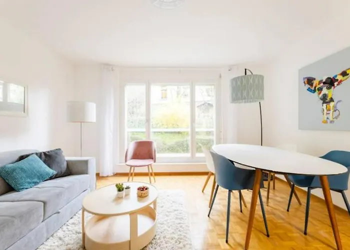 Spacious 52 Sqm Cozy Flat - Free Parking - 10 Min To Old Town Apartment Lausanne